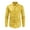 Gold, variant on PuLe Men's Metallic Disco Shiny Slim Fit Long Sleeve Button Down Nightclub Party Shirts Christmas Shirt