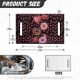 thumbnail image 7 of Whosucclay Breathable Golf Cart Seat Towel Blanket for Travel Off-Road, Elastic 4 Storage Pockets Golf Cart Seat Cover, Donut Pattern, 7 of 7
