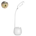 thumbnail image 4 of Lámpara De Mesa Led Lámpara De Manguera De Brillo Ajustable De Forma Continua Con 3 Colores De Luz 1250Mah Lámpara De Soporte De Pluma De Escritorio Recargable Para Estudio De Lectura En El Hogar Monstrate HA014332-00, 4 of 7