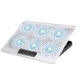 thumbnail image 2 of Base Enfriadora ACTECK FROOST MAX B480 Laptop 6 Fan Blanco AC-936163, 2 of 6