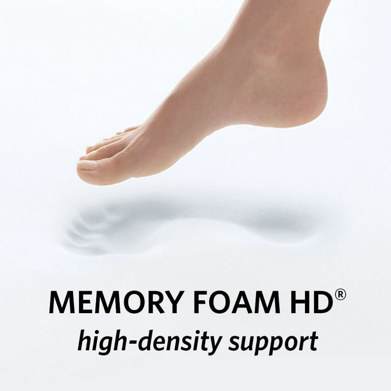 Simply Essential™ Memory Foam 21 x 34 Bath Mat in Charcoal, 21 X