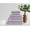 Lavender, variant on Brooklyn Loom Super Soft White 6 Piece Bath Sheet Set, Solid Color Themed, Oeko-TEX Certified Confidence