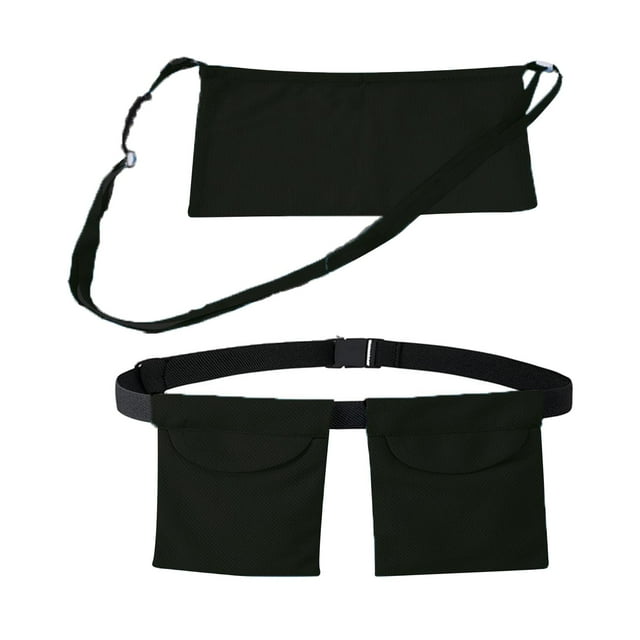 Milaget Adjustable Soft Drain Holder with Shower Mesh Design Drain Pouch Personal Black