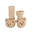 thumbnail image 1 of Nituyy Baby Socks Cartoon Bear Long Knitting Spring Fall Anti Slip Socks, 1 of 8