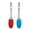 Red and Blue, variant on Farberware Stainless Steel Mini Locking Tongs with Silicone Tips, 2 Count, in Assorted Colors