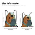 thumbnail image 2 of Zufioo Scooby-Doo Print Sports Cinch Sack Gym String Bags Machine Washable Heavy Duty String Backpack for Men Women-Medium, 2 of 6