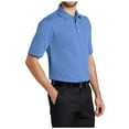 thumbnail image 7 of Yellow Rooster Mens Short Sleeve Rapid Dry Polo Shirt Riviera Blue S, 7 of 7