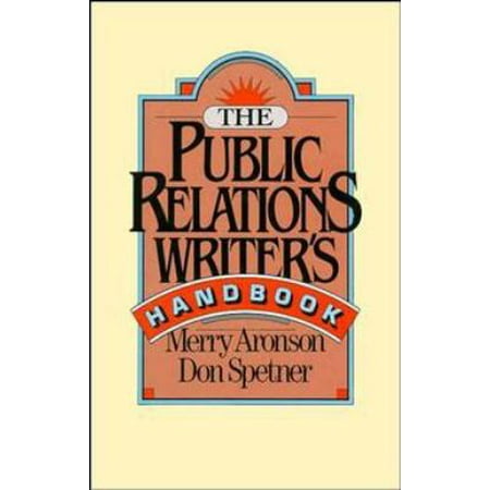 The Public Relations Writer's Handbook [Hardcover - Used]