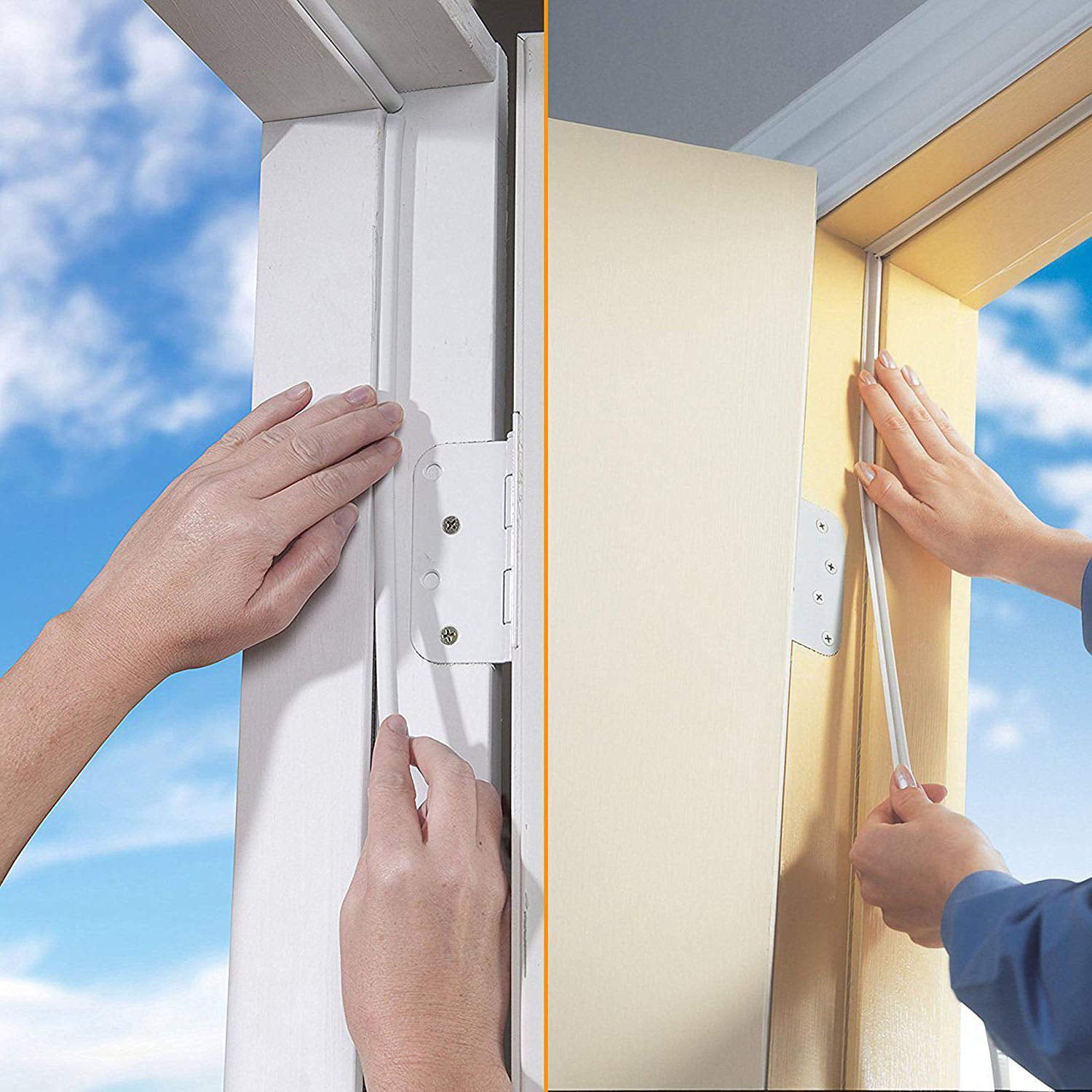 Window Door Foam Adhesive Strip Sealing Tape Adhesive Rubber Weather Strip 0U 