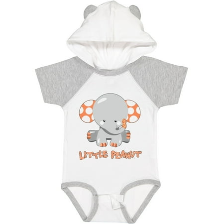 

Inktastic Little Peanut Cute Baby Elephant Gift Baby Boy or Baby Girl Bodysuit