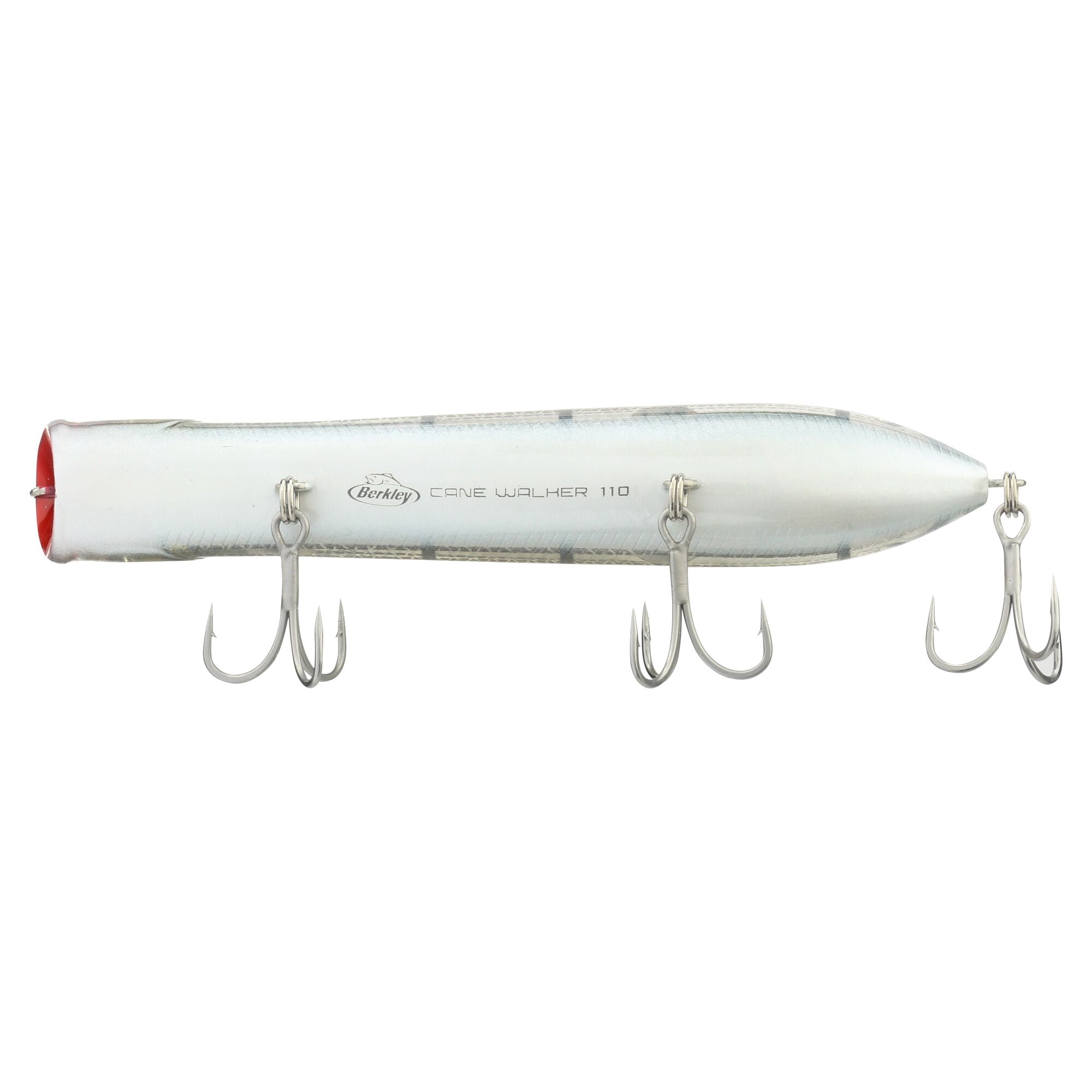 Berkley Cane Walker Saltwater, 4.3 in, Topwater Baits, Mullet (1 Count)