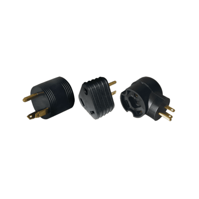 SouthWire Corp. Power Cord Adapter 95215508 For Connecting RV Power Inlet To Standard Power Source; RV Plug; Round Shape; 15 Amp Male To 30 Amp Female; Non Locking; Without Lighted Ends