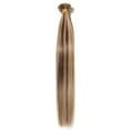 thumbnail image 2 of MY-LADY 100S Nail U Tip Fusion 100% Remy Human Hair Extensions Keratin Pre Bonded Hairpiece Straight 0.5g/s, #4P27 Medium Brown & Blonde, 20inch, 2 of 10