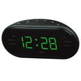 thumbnail image 3 of Radio reloj digital AM/FM con batería, alarma dual, función de repetición de alarma, reloj con zumbador Verde, 3 of 3