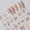 pink butterfly, variant on Flower Nail Stickers for Nail Art - Flowers Nail Art Stickers Summer Floral Leaf Plant 5D Embossed Nail Decals Self-Adhesive Nails Supply Manicure Sliders Flower Stickers for Nails Decoration