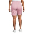 thumbnail image 4 of Just My Size Women's Plus Elastic Waist Stretch Bermuda Shorts, 4 of 6