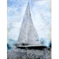 thumbnail image 2 of Allen, Kimberly 12x14 Gold Ornate Wood Framed with Double Matting Museum Art Print Titled - In the Harbor, 2 of 4