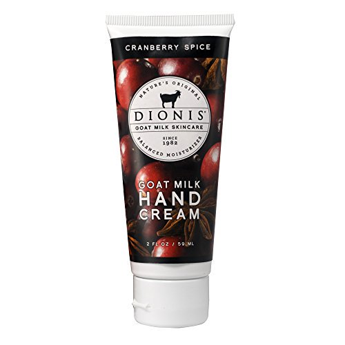 Dionis Goat Milk "Cranberry Spice" Hand Cream (2 ounces)