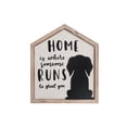 thumbnail image 1 of Framed House Shape Dog Sign, 1 of 4