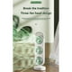 thumbnail image 3 of Triple Turbine Design Fan USB Charging Desktop Fan White and Green, 3 of 5