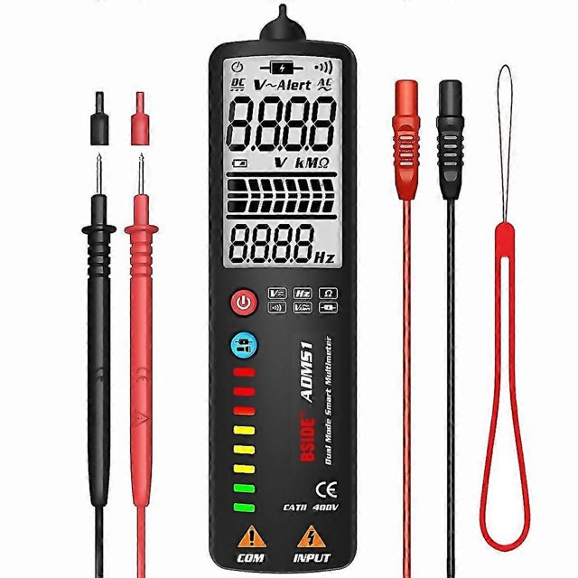 For Bside Dualmode Smart Largescreen Display Multimeter Electric Pen Portable Voltage Detector Speci
