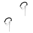 thumbnail image 2 of Maytalsory Magnetic Weight Stack Pin with Pull Parts Rope Replacement Silver 10x105mm 2Set, 2 of 6