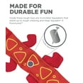 thumbnail image 2 of Outward Hound Fire Biterz Lizard Plush Interactive Dog Toy, Red, Large, 2 of 5