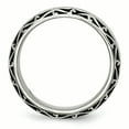 thumbnail image 2 of Stainless Steel 7mm Antiqued Band, 2 of 6