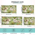 thumbnail image 3 of Coolnut Lovely Rabbits Plush Pillow Case, Zippered Bed Pillow Pillowcases, Super Soft and Cozy Pillowcase Covers for Sleep Decor Giftsation - Queen Size 20x30in, 3 of 7