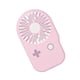 thumbnail image 3 of Ventilador de refrigeración Ventilador de mano recargable eléctrico Enfriador portátil ajustable para oficina en casa, Rosa Eigraketly HA004473-03B, 3 of 6