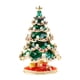 thumbnail image 3 of Caja de baratija esmaltada de de Navidad pintada a mano, almacenamiento de anillos organizador de joyería con bisagras, figura de decoración Yinane Soporte para almacenamiento de joyas., 3 of 8