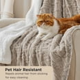 thumbnail image 2 of Manta Bedsure Sherpa, tamaño doble, beige, 150 x 200 cm, Fuzzy Soft, 2 of 6