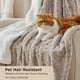 thumbnail image 2 of Manta Bedsure Sherpa de forro polar para sofá, 130 x 150 cm, color beige, 2 of 6