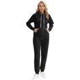 thumbnail image 3 of Monfince Casual Two Piece Sweatsuit For Women Long Sleeve Jogging Tracksuits Sexy Long Sweatpants Set Stretchy US 6-14, 3 of 6