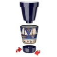 thumbnail image 2 of Mugzie 12-Ounce "Low Ball" Tumbler Drink Cup with Removable Insulated Wetsuit Cover - Sailing, 2 of 4