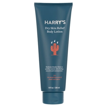 Harry's Men's Dry Skin Relief Body Lotion, Fig Scent, 10 fl oz