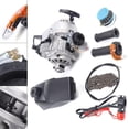 thumbnail image 3 of Miumaeov 49CC 2 Stroke Engine Pull Start Engine Motor Kit w/Fuel Tank for Pocket Rocket Mini Quad Dirt Bike ATV, USA STOCK (25H 136L Chain), 3 of 9