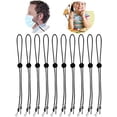 thumbnail image 1 of Paquete de 10 cordones de longitud ajustable para mascarilla facial, bandanas con cierres, cadenas para gafas, protector de oídos, gafas elásticas, 1 of 5