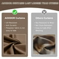 thumbnail image 6 of Aoodor 12' x 12' Gazebo Curtain Set Protecting Privacy Side Walls 4 Panels, Curtain Only - Brown and Coffee, 6 of 11