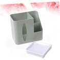 thumbnail image 3 of Multifunctional Tissue Box Square Tissue Box Decorative Paper Towel Holder Pen Pencil Container Car Box Cover Case of Paper Towels-green, 3 of 4
