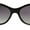 Black, variant on Foster Grant Black Cat-Eye Women's Polarized Sunglasses