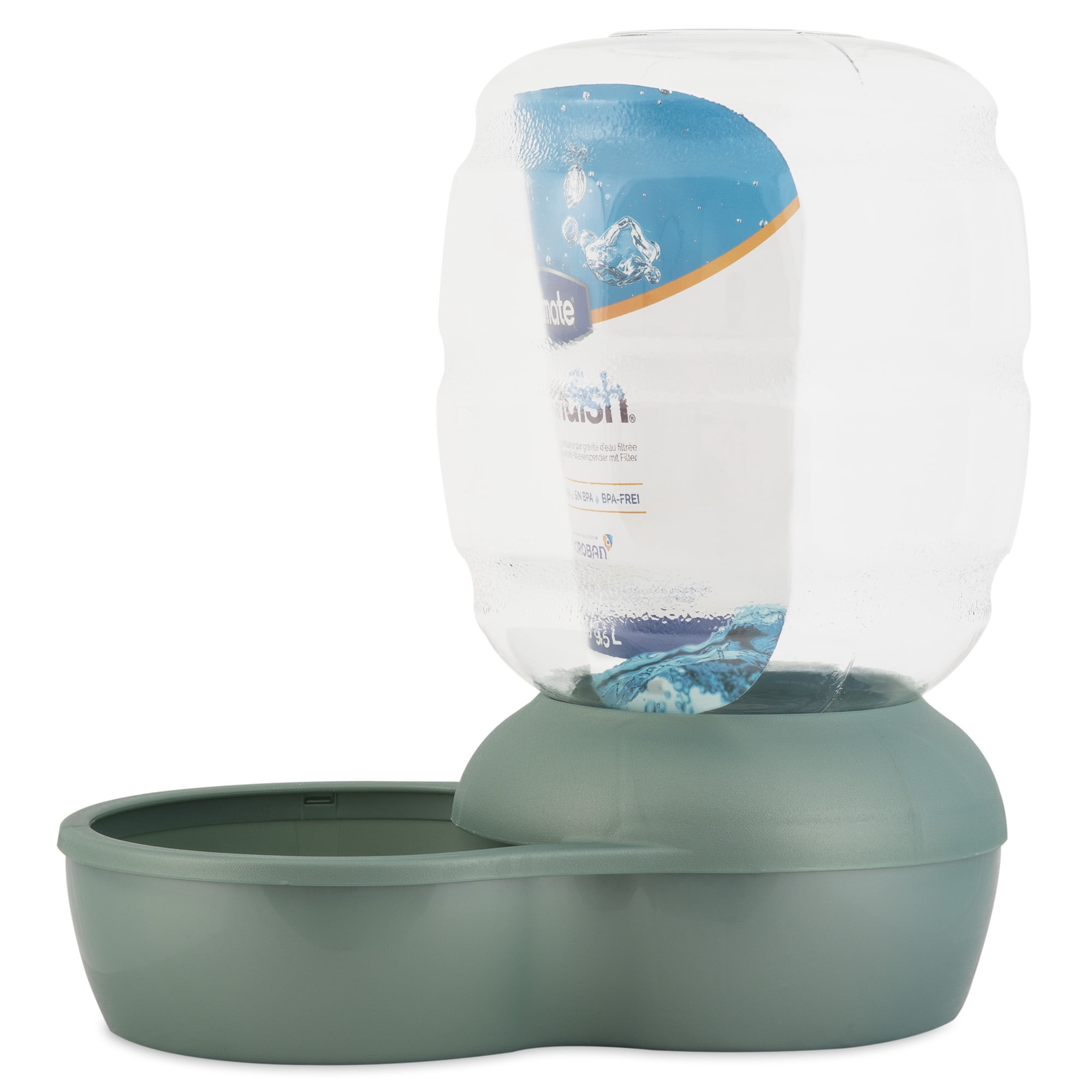 Petmate Replendish 2.5 Gallon Water Feeder With Microban  Pet Bowls & Food  Storage - Shop Your Navy Exchange - Official Site