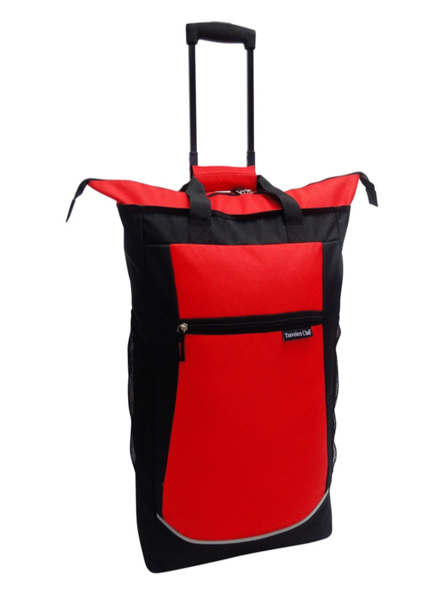 Travelers Club Luggage 20 In Rolling Tote With Telescopic Handle Walmart Com