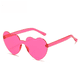 thumbnail image 4 of Gafas de sol Trend Heart Love, gafas sin montura para hombres y mujeres, gafas de sol deslumbrantes de color gelatina, 4 of 6