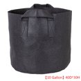 thumbnail image 4 of Langgg Outdoor Round Flower Planting Bag Green Rim Plant Growth Pouch PP Nonwoven Vegetable Growing Pot 1-34 Gallons, 4 of 9
