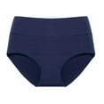 thumbnail image 2 of Calzones Mujer Sin Costura Bragas De Cintura Alta A Prueba De Fugas Para Mujer, Bragas De Algodón A Prueba De Fugas Para La Noche (6 Unidades), 2 of 3