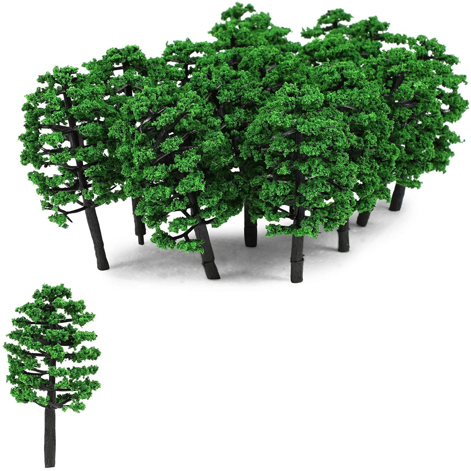 Model Cypress Trees Train Scenery Landscape Scale Model Light Green 