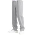 thumbnail image 2 of Jalioing Kids Casual Sweatpants Loose Wide Leg Elastic Waist Athletic Trousers with Pocket Boys Girls Sport Pants, 2 of 6
