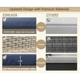 thumbnail image 7 of 9 Piece Modular Outdoor Set Wicker Patio Furniture Conversation Sofa Set, 7 of 7