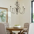 thumbnail image 4 of Quorum Lighting Salento 6-Light Vintage Copper Chandelier, 4 of 5